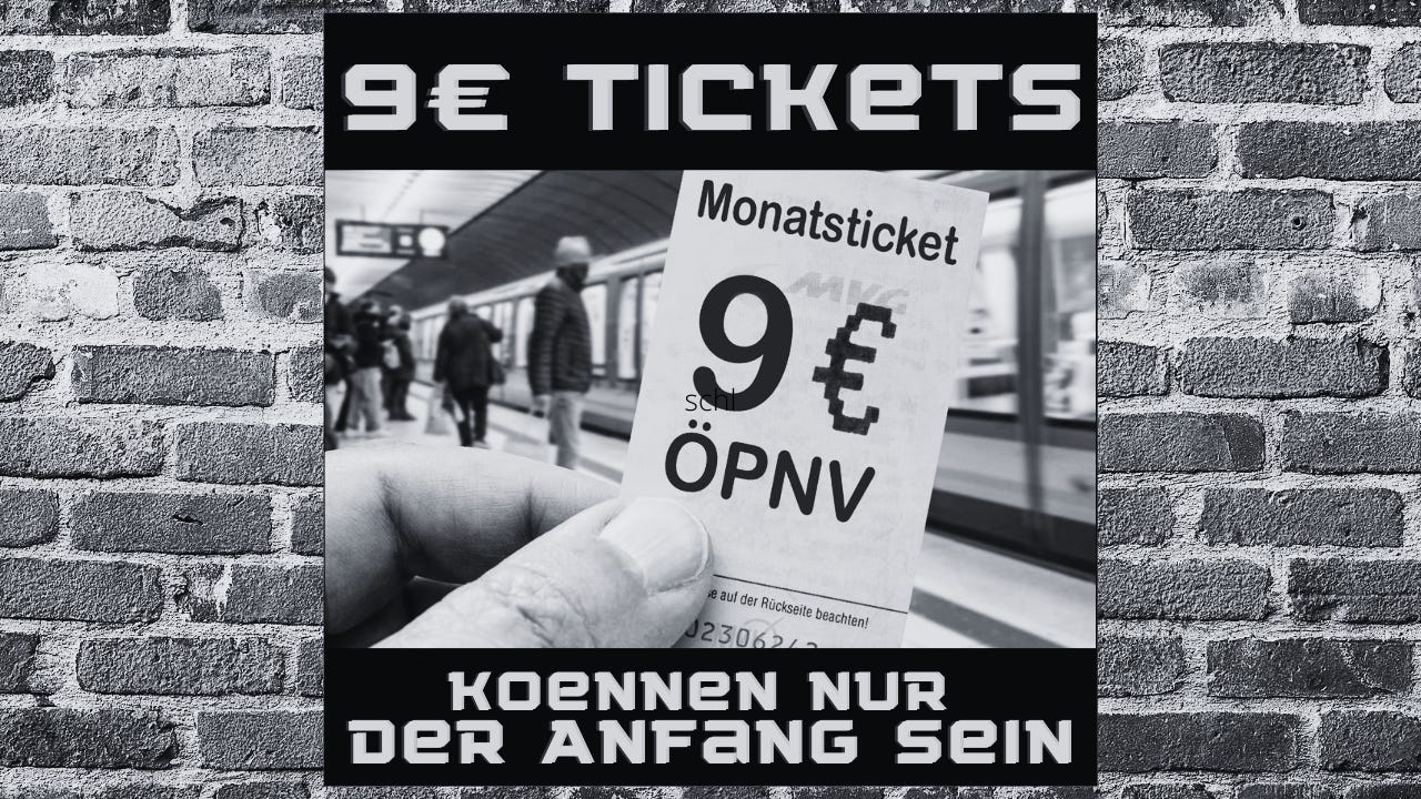 Das 9 Euro Ticket - Eine Abrechnung!