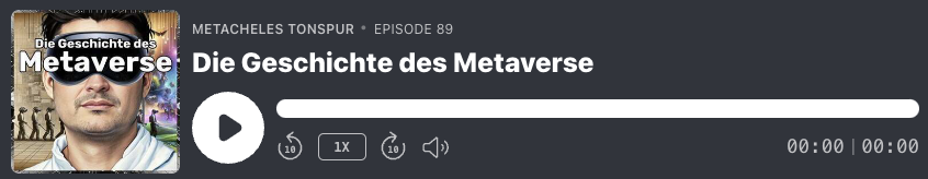 Die Geschichte des Metaverse