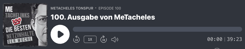 100. Ausgabe von MeTacheles