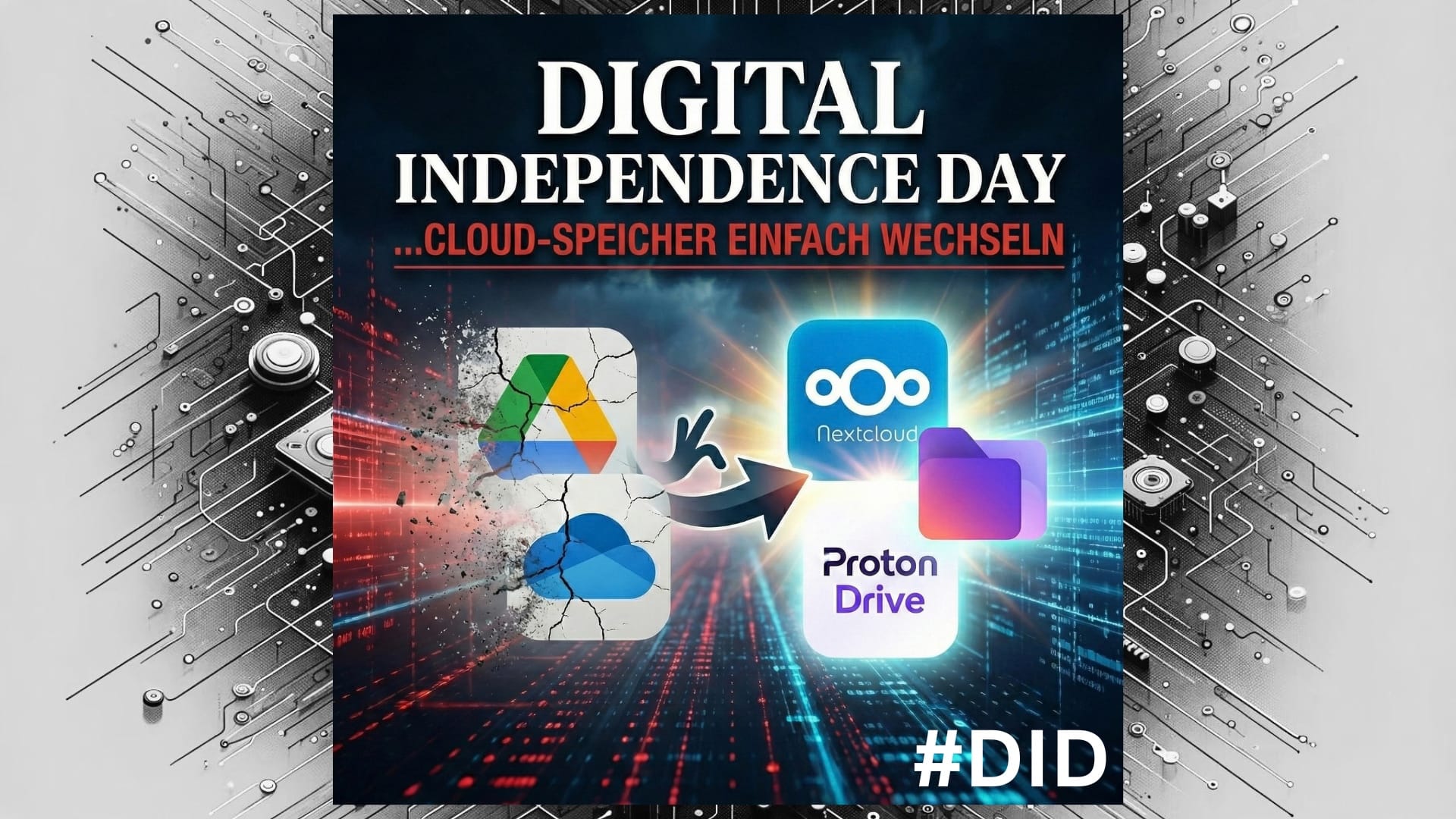 Digital Independence Day #2 – Cloud-Speicher einfach wechseln